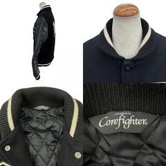 186000 現状品 CORE FIGHTER コアファイター CORE FIGHTER コアファイター スタジャン 黒 ブラック M ユニセックス [0000000000489]の画像