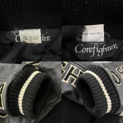 186000 現状品 CORE FIGHTER コアファイター CORE FIGHTER コアファイター スタジャン 黒 ブラック M ユニセックス [0000000000489]の画像