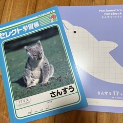 ノートなど文房具の画像
