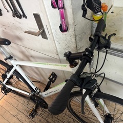 PRECISION SPORTS PCE-5 クロスバイク ホワイト の画像