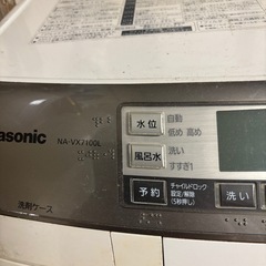 パナソニック　ドラム式洗濯機　の画像