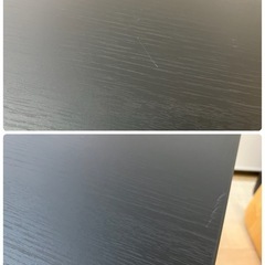 イケア エスタヴァル ローテーブル ブラック 高さ調節可 コーヒーテーブル IKEA　ÖSTAVALLの画像