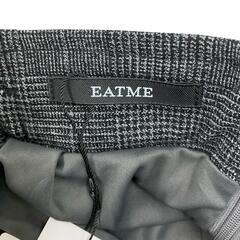 186004 新品未使用 EATME ピンデザインタイトスカート S グレー 定価11990円 ポリエステル/レーヨン [0000000000554]の画像