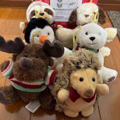 クリスマスツリー　人形付きの画像