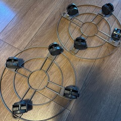 ☆花台　観葉植物などの移動にラクです☆2個セットの画像