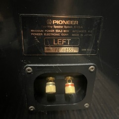 Pioneer S-C5-L ペア　ライト　レフト　スピーカーの画像