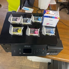 EPSONエコタン搭載複合機EW-M770T美品の画像