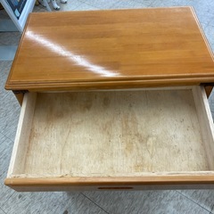 【ジモティー割引で最大15％OFF⭐️】  ラタン　収納 カウンター テーブル  の画像