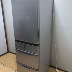 【美品・2019年製】SHARP シャープ ノンフロン冷凍冷蔵庫 SJ-W412E-S 5ドア 冷蔵庫 内容積412L 【糸島市内 送料無料】88271-13-050の画像