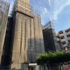 【月給30万円以上◎】ビルやマンション現場の足場作業！ワークライフバランスを意識♪働きやすさを大事にした考え方◎無事故をモットーに安全意識を徹底しています！カッコいい働き方◎足場ならではの魅力！の画像
