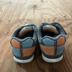キッズ用👦NEWBALANCEニューバランス靴シューズスニーカー13.5cmベビー子供グレーの画像