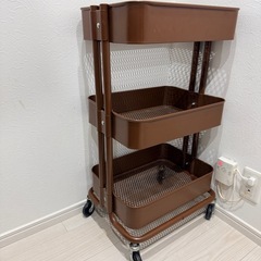 IKEA　キッチンラック　キャスター付き　の画像