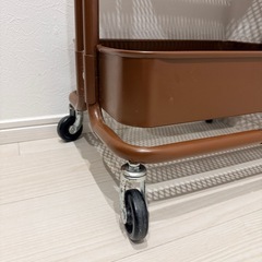 IKEA　キッチンラック　キャスター付き　の画像