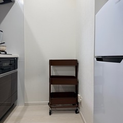 IKEA　キッチンラック　キャスター付き　の画像