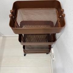 IKEA　キッチンラック　キャスター付き　の画像