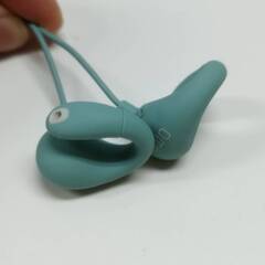 【美品】ambie sound earcuffs/ AM-02/AGQ /有線イヤホン/アッシュグリーンの画像