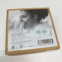 【美品】ambie sound earcuffs/ AM-02/AGQ /有線イヤホン/アッシュグリーンの画像