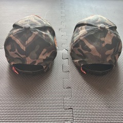 【2点セット】迷彩キャップ H&Yo Fitness 男女兼用（中古／汚れあり）の画像