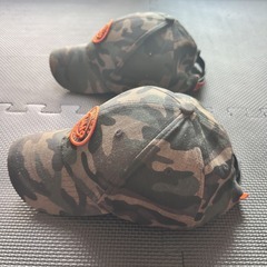 【2点セット】迷彩キャップ H&Yo Fitness 男女兼用（中古／汚れあり）の画像