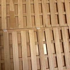 アイリスプラザ  すのこマット 四つ折り シングルの画像