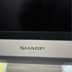SHARPテレビの画像