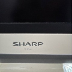 SHARPテレビの画像
