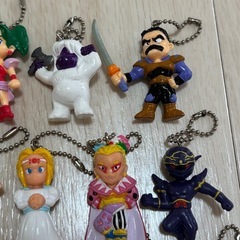 ファイナルファンタジー　フィギュアキーホルダー　18体　の画像