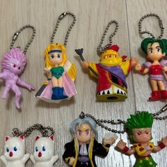 ファイナルファンタジー　フィギュアキーホルダー　18体　の画像