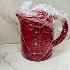 【レガストック川崎本店】新津興器 電気ケトル 1.2L ロッソ HOME SWAN SDK-120の画像