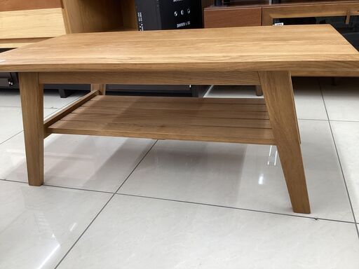 ローテーブル　URBAN RESEARCH　ﾎﾜｲﾄｵｰｸ LIVING PRODUCTSのBothy-Low Table
