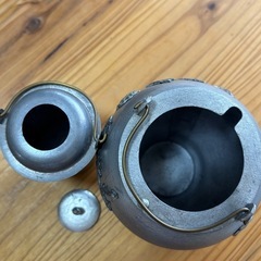 ヴィンテージ  中国酒器　錫製の画像