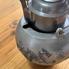 ヴィンテージ  中国酒器　錫製の画像