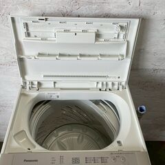 【Panasonic】 パナソニック 縦型洗濯機 NA-F60B15 6kg 2021年製 ホワイト 全自動電気洗濯機 動作確認済み 生活家電 A0453の画像