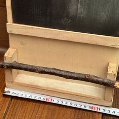 木製飾り棚(黒板)の画像
