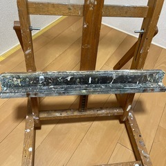 イーゼル　油絵の画像