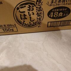 アイリスオーヤマ パック ごはん 150g×48食の画像