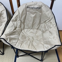 SOUTHERNPORT サザンポート ムーンチェア ベージュ の画像