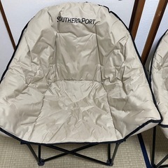 SOUTHERNPORT サザンポート ムーンチェア ベージュ の画像