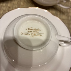 コーヒーカップ、ソーサー5点セットの画像