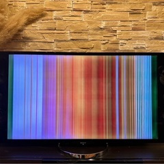 SONY 液晶　55型テレビ　ジャンク品扱いの画像