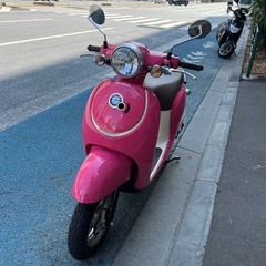 美品　ホンダ ジョルノ 50cc ピンク スクーター 実働・バッテリー新品の画像