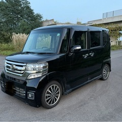 函館 H27年式 ホンダ N-BOXカスタム G・ターボLパッケージ JF2 4WD 車検令和8年7月16日迄 の画像