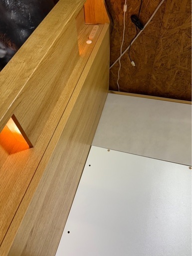 I1808   シングルベッド　収納付き　ふれーむのみフレームのみ