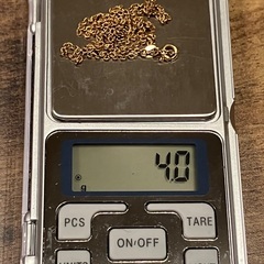 18K 750 ゴールドネックレスの画像