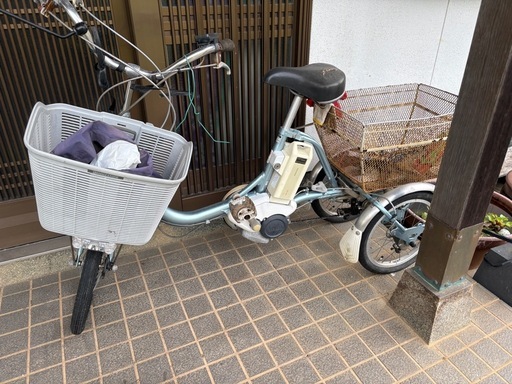 ブリヂストン　電動三輪自転車