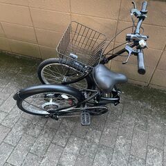 リサイクルショップどりーむ荒田店　No506 折りたたみ自転車　２０インチ　ギア切り替え付き♪　折りたたみ可能で便利♪　状態奇麗です♪の画像