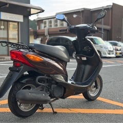 【美車・低走行】YAMAHA ジョグSA36J ブラウン FI  車両【配送・当日納車可能】の画像