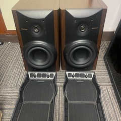 KENWOOD（ケンウッド）のスピーカー「LSF-555」ブラウンの画像