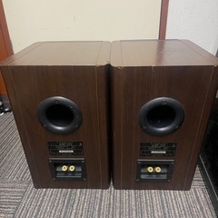 KENWOOD（ケンウッド）のスピーカー「LSF-555」ブラウンの画像