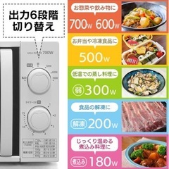 ✨電子レンジ✨アイリスオーヤマ2021年製　美品　IMG-T177-5-Wの画像